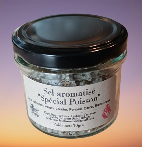 Les gros sels aromatis&eacute;s en pot