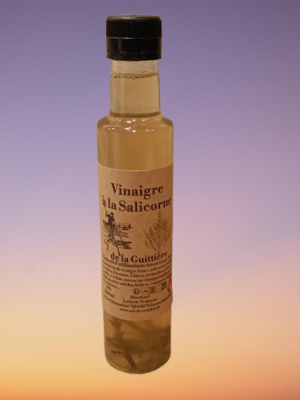 Vinaigre &agrave; la salicorne de nos marais salants 250ml