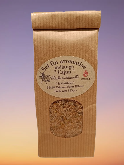 Les Sels fin aromatis&eacute;s en 125 grs sachet Kraft
